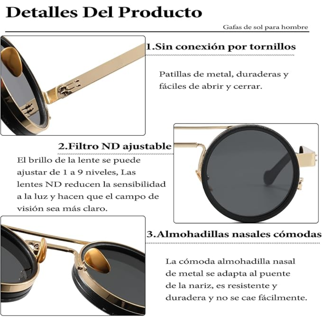 Lentes de sol con oscuridad a elegir