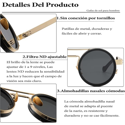 Lentes de sol con oscuridad a elegir