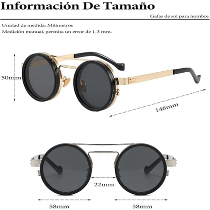 Lentes de sol con oscuridad a elegir